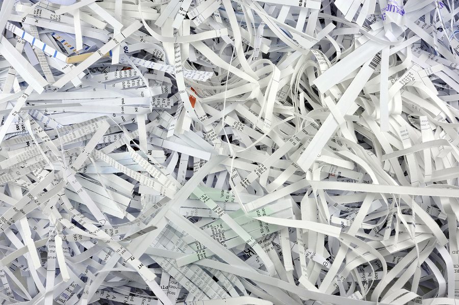 shred your documents for business security with UCI Document Destruction