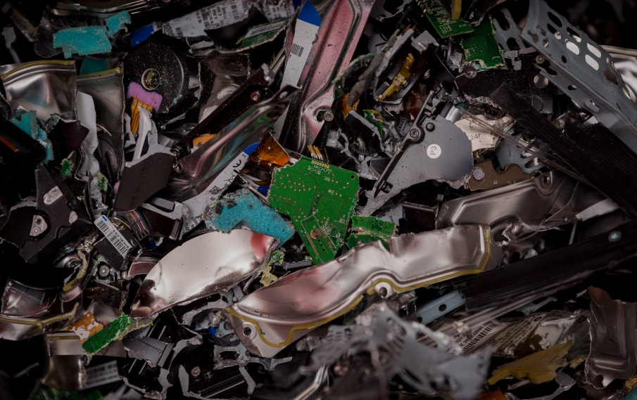 UCI's hard drive shredder